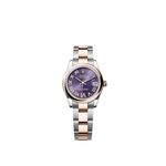 Rolex Datejust 31 278241 (2025) - Purple dial 31 mm Gold/Steel case (1/1)