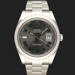 Rolex Datejust 41 126334 (2021) - Grijs wijzerplaat 41mm Staal (3/8)