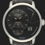 Glashütte Original PanoReserve 1-65-01-23-12-62 (2024) - Grijs wijzerplaat 40mm Staal (2/8)