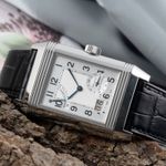 Jaeger-LeCoultre Reverso Q3008420  240.8.15 (2005) - Zilver wijzerplaat 23mm Staal (2/8)