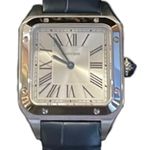 Cartier Santos Dumont WSSA0023 (2024) - Silver dial 28 mm Steel case (1/1)