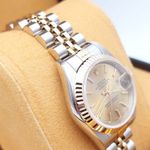 Rolex Lady-Datejust 69173 (1998) - Champagne dial 26 mm Gold/Steel case (5/8)