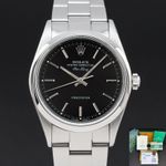 Rolex Air-King 14000 (1997) - Black dial 34 mm Steel case (1/8)