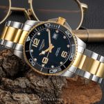 Longines HydroConquest L3.781.3.56.7 (Onbekend (willekeurig serienummer)) - Zwart wijzerplaat 41mm Staal (2/8)