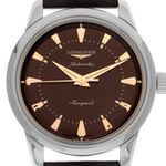 Longines Conquest Heritage L1.649.4.62.2 (2025) - Brown dial 40 mm Steel case (1/7)