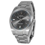 Rolex Oyster Perpetual 39 114300 (2019) - Grey dial 39 mm Steel case (2/4)