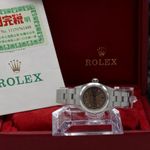 Rolex Oyster Perpetual 67180 (1997) - Pink dial 26 mm Steel case (3/7)