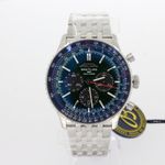 Breitling Navitimer 01 (46 MM) AB0137241L1A1 (2024) - Green dial 46 mm Steel case (1/5)
