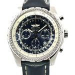 Breitling for Bentley V2536722/BC45 (2007) - Zwart wijzerplaat 49mm Titanium (1/8)