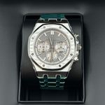 Audemars Piguet Royal Oak Chronograph 26715ST.OO.1356ST.02 (2024) - Grey dial 38 mm Steel case (5/8)