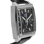 TAG Heuer Monaco CS2111 (2000) - 38mm Staal (6/8)