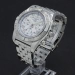 Breitling Chronomat 44 AB0110 (2014) - Wit wijzerplaat 44mm Staal (2/7)