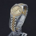 Rolex Lady-Datejust 69173 (1989) - Gold dial 26 mm Gold/Steel case (5/7)