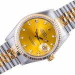 Rolex Datejust 36 16233 (1993) - 36mm Goud/Staal (1/8)