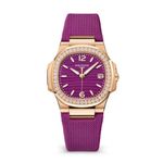 Patek Philippe Nautilus 7010R-013 (2025) - Purple dial 32 mm Rose Gold case (1/1)