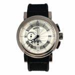 Breguet Marine 5827BB/12/5ZU (2007) - Zilver wijzerplaat 42mm Witgoud (1/1)