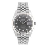 Rolex Datejust 41 126334 (2021) - Grijs wijzerplaat 41mm Staal (1/7)