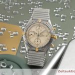 Breitling Chronomat 81950 (1990) - Zilver wijzerplaat 39mm Staal (1/8)