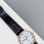 Patek Philippe Calatrava 3919R-001 (2003) - Wit wijzerplaat 34mm Roségoud (3/8)