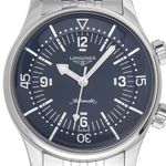 Longines Legend Diver L3.764.4.90.6 (2024) - Blauw wijzerplaat 39mm Staal (1/7)
