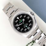 Rolex Air-King 126900 (2024) - Zwart wijzerplaat 40mm Staal (1/8)