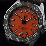 TAG Heuer Formula 1 Quartz WAZ101A.FC8305 (2025) - Oranje wijzerplaat 43mm Staal (3/7)