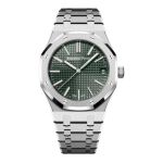 Audemars Piguet Royal Oak Selfwinding 15510ST.OO.1320ST.09 (2025) - Grijs wijzerplaat 41mm Staal (1/6)