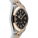 Rolex Explorer 124273 (2024) - Black dial 36 mm Gold/Steel case (4/6)