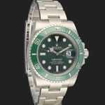 Rolex Submariner Date 116610LV (2020) - Green dial 40 mm Steel case (4/8)