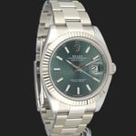 Rolex Datejust 41 126334 (2024) - Green dial 41 mm Steel case (4/6)