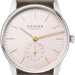 NOMOS Orion 315 (2026) - Roze wijzerplaat 33mm Staal (1/1)