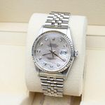 Rolex Datejust 36 16234 (1999) - Pearl dial 36 mm Steel case (7/8)