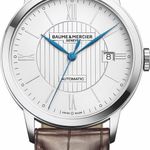 Baume & Mercier Classima M0A10214 (2026) - Zilver wijzerplaat 40mm Staal (1/1)