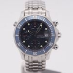 Omega Seamaster Diver 300 M 2225.80.00 (2008) - Blue dial 42 mm Steel case (2/8)