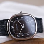 Patek Philippe Golden Ellipse 5738/1R-001 (Onbekend (willekeurig serienummer)) - Zwart wijzerplaat 35mm Roségoud (2/8)