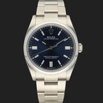 Rolex Oyster Perpetual 126000 (2021) - Turquoise dial 36 mm Steel case (3/8)