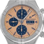 Maurice Lacroix Aikon AI6006-PVY11-170-1 (Unknown (random serial)) - Pink dial 44 mm Titanium case (1/7)