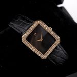 Piaget Protocole 90155 (Onbekend (willekeurig serienummer)) - Zwart wijzerplaat 26mm Geelgoud (4/8)