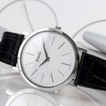 Piaget Altiplano P10174 (2000) - Zilver wijzerplaat 38mm Witgoud (2/8)