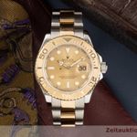 Rolex Yacht-Master 40 16623 (Unknown (random serial)) - Champagne dial 40 mm Gold/Steel case (1/8)