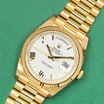 Rolex Day-Date 40 228238 (2022) - White dial 40 mm Yellow Gold case (1/2)
