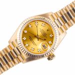 Rolex Lady-Datejust 69178 (1988) - Champagne dial 26 mm Yellow Gold case (1/8)