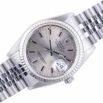 Rolex Datejust 36 16234 (1991) - Grey dial 36 mm Steel case (1/8)