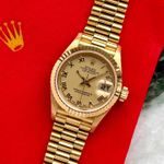 Rolex Lady-Datejust 69178 (1996) - Goud wijzerplaat 26mm Geelgoud (1/8)