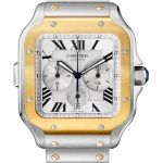 Cartier Santos W2SA0008 (2026) - White dial 45 mm Steel case (1/1)