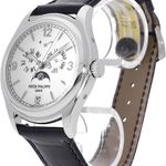 Patek Philippe Annual Calendar 5146G-001 (2005) - Beige dial 39 mm White Gold case (3/5)