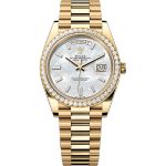 Rolex Day-Date 40 228348RBR (2025) - Wit wijzerplaat 40mm Geelgoud (1/1)