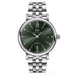 IWC Portofino Automatic IW458602 (2025) - Groen wijzerplaat 37mm Staal (1/1)