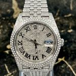 Rolex Datejust 41 126300 (2021) - Diamond dial 41 mm Steel case (4/8)