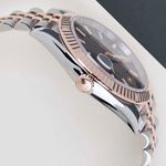 Rolex Datejust 41 126331 (2023) - Brown dial 41 mm Gold/Steel case (8/8)